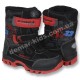 Детские термоботинки Super Gear B 195 / B 196 (черно-красные)